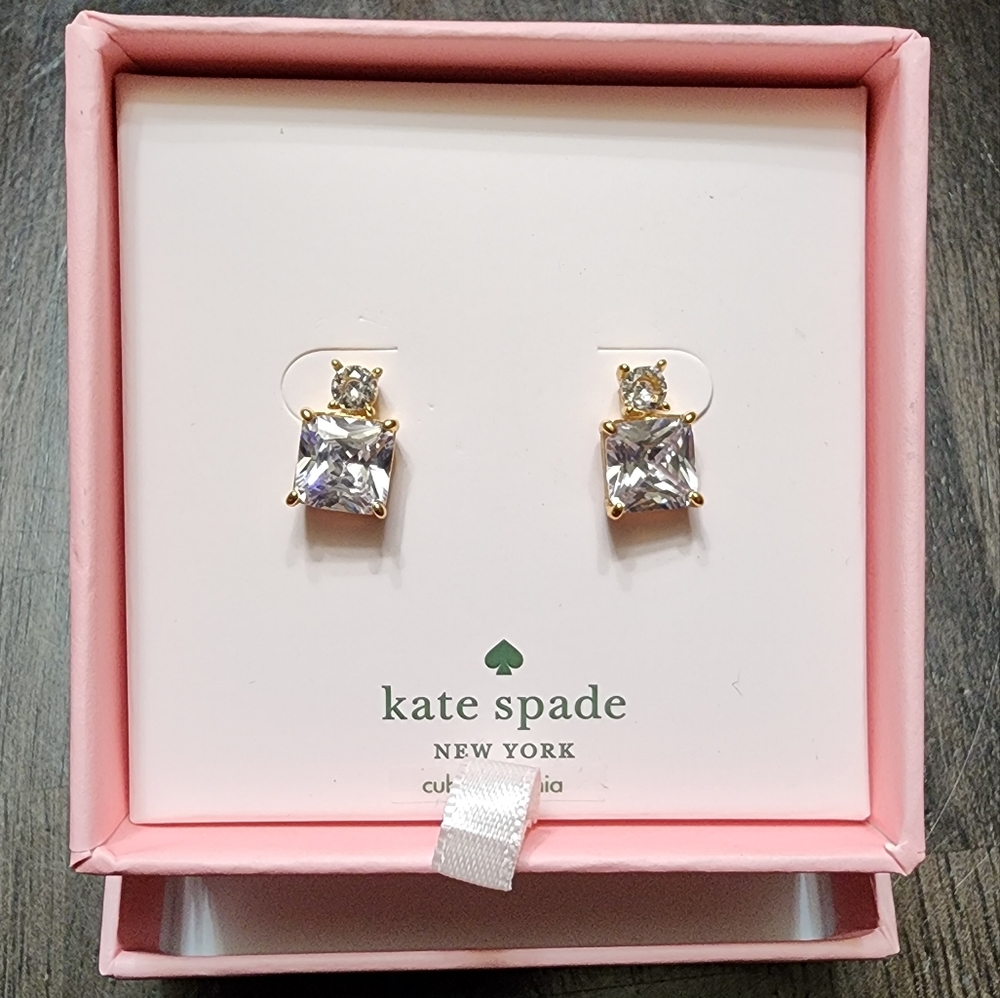 Kate Spade CZ earrings